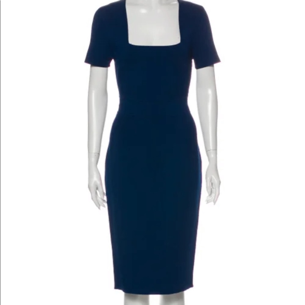 A.L.C. Square neckline midi dress